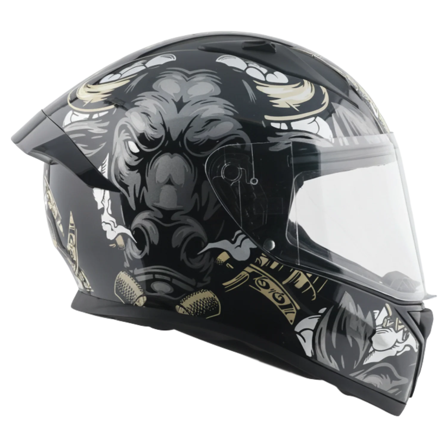 VEGA BOLT BULL BLACK GREY M/V (L)
