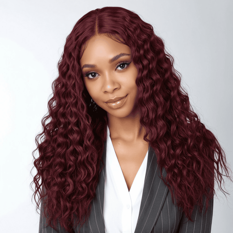 4*4 Closure Aqua Wave (Swiss Lace)