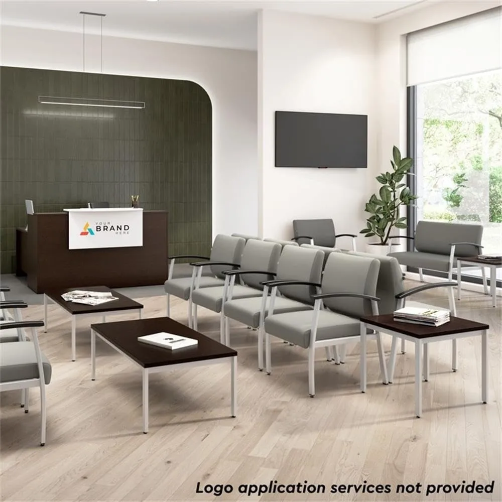 Bush Business Furniture Arrive Waiting Room Seating with Arms