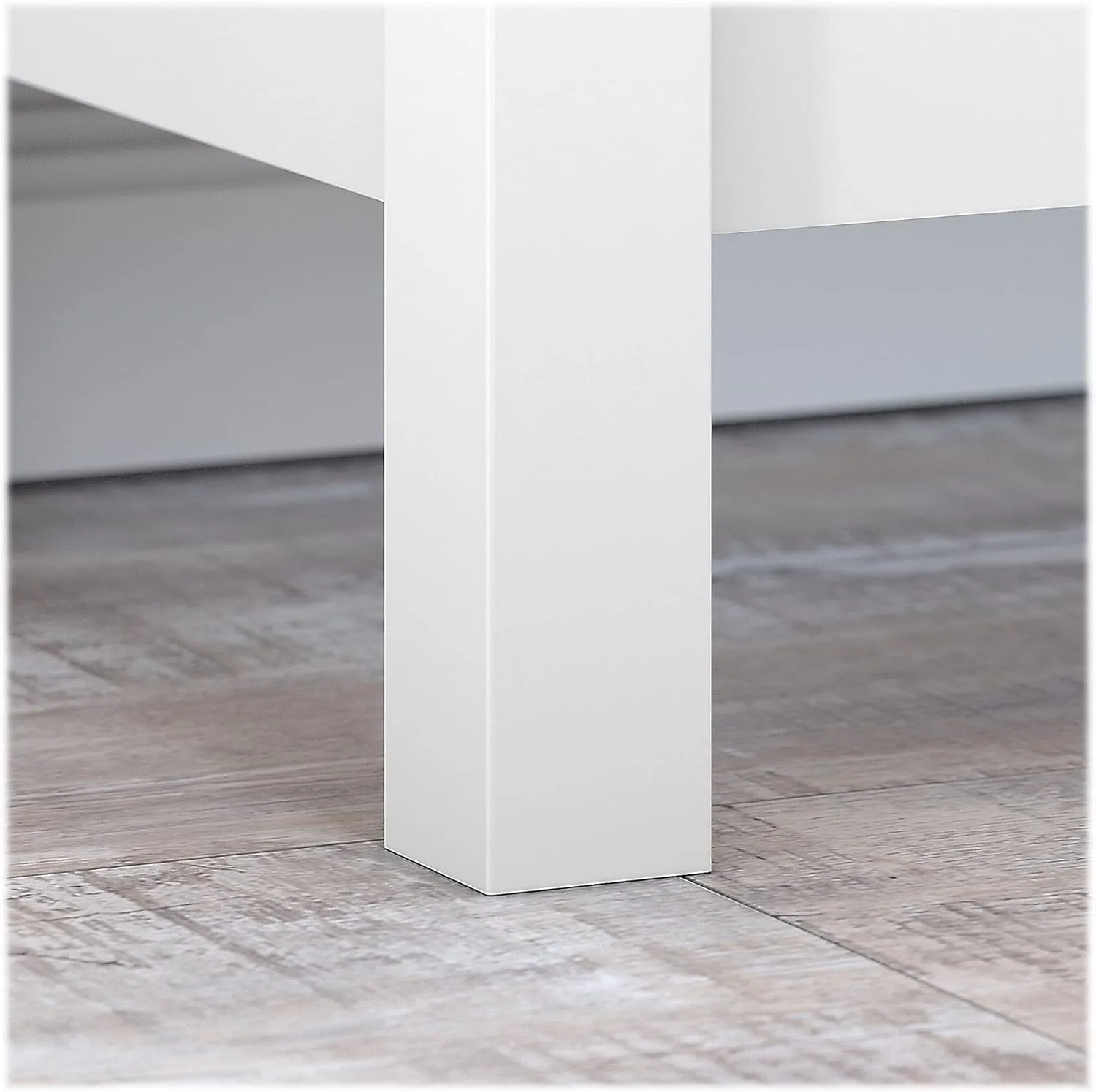 Bush Furniture Mayfield 6 Cube Bookcase in Pure White and Shiplap Gray | Storage for Home Office Workspace Shiplap Gray/Pure