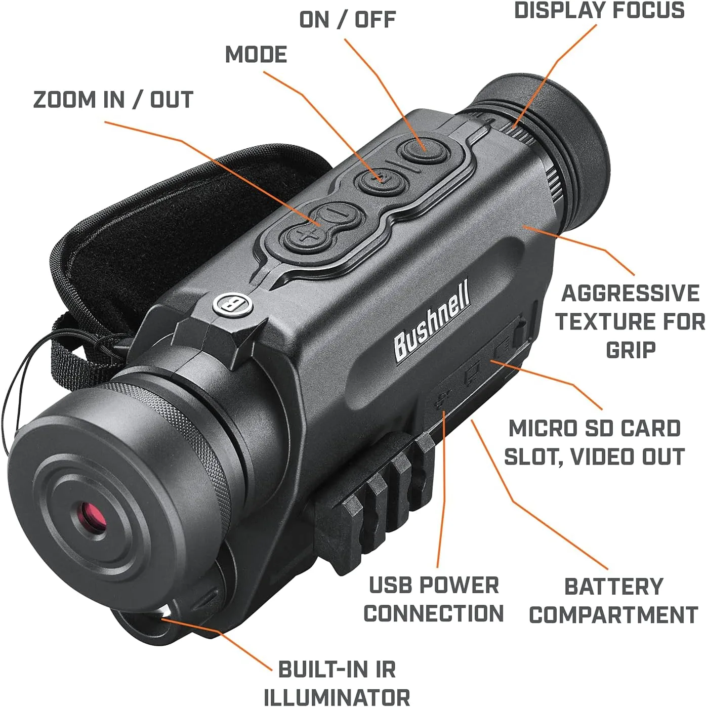 Bushnell EX650 Digital Equinox X650 Night Vision 5x 32mm Monocular