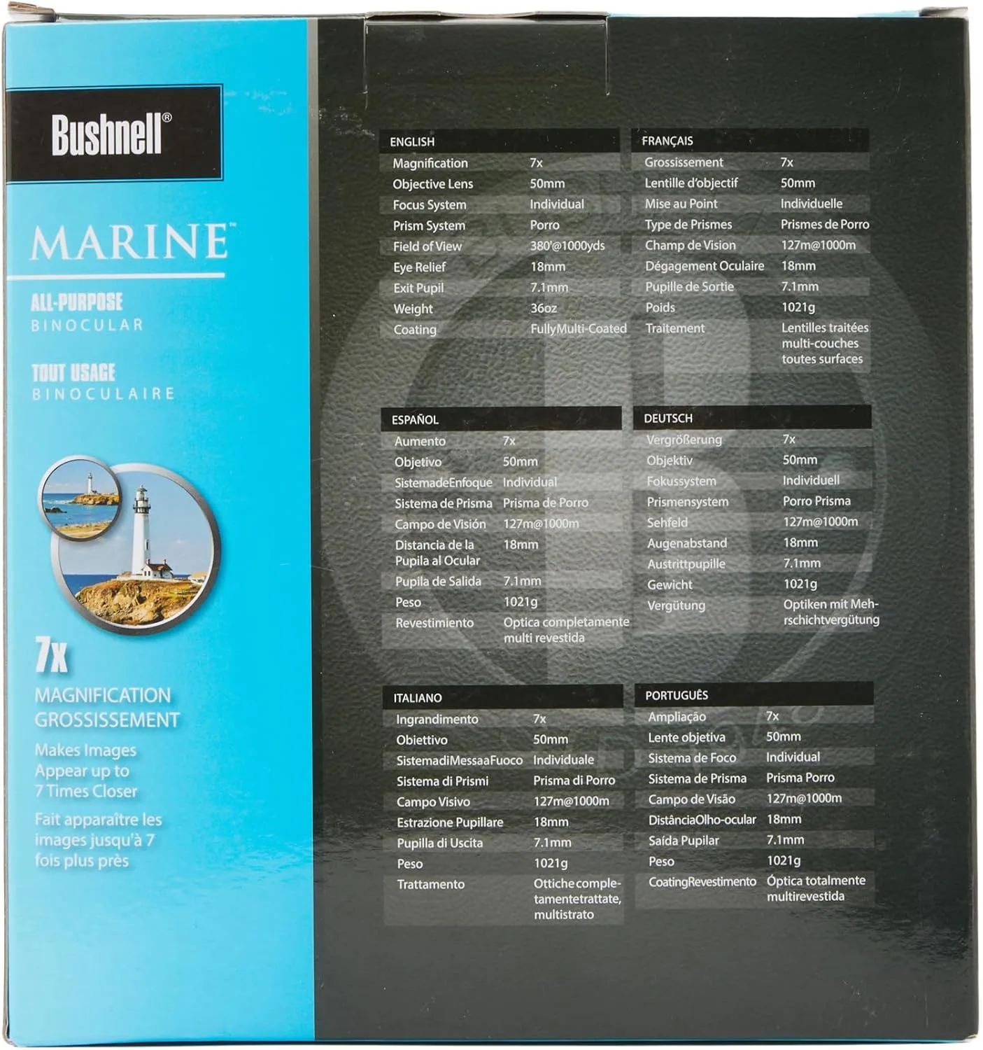 BUSHNELL Marine 7x50 Waterproof/Fogproof Binoculars