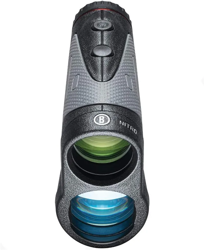 Bushnell 6x24mm Nitro 1800 Laser Rangefinder, Long Range Shooting, Hunting, A-J Ballistics, Gun Metal Gray
