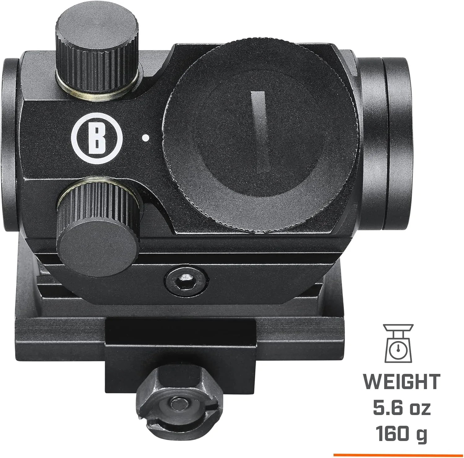 Bushnell Optics TRS-25 Hirise 1x25mm Red Dot Riflescope with Riser Block, Matte Black