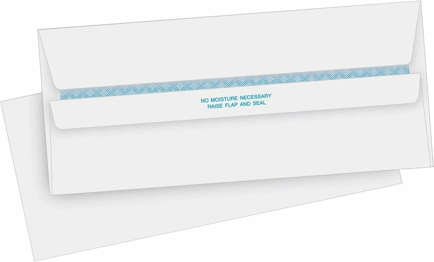 Business Source Self-Seal Security Invoice Envelopes #10 (4.5 x 9.5 in), 24 lb, White, 500/Box