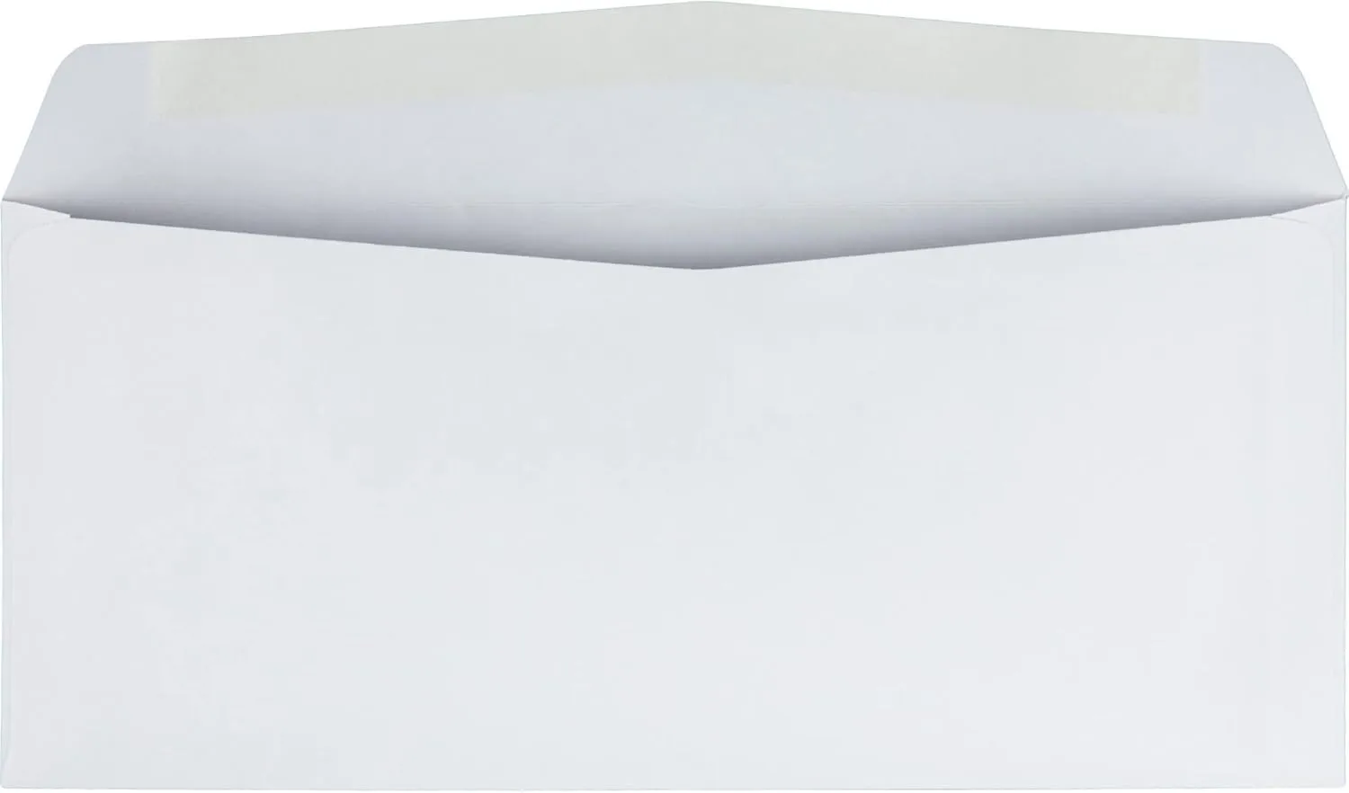 Business Source No. 10 White Business Envelopes - Commercial - #10-9 1/2" Width x 4 1/8" Length - 24 lb - Gummed - Wove