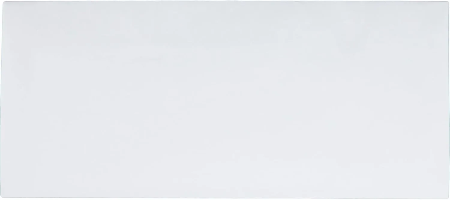 Business Source No. 10 White Business Envelopes - Commercial - #10-9 1/2" Width x 4 1/8" Length - 24 lb - Gummed - Wove