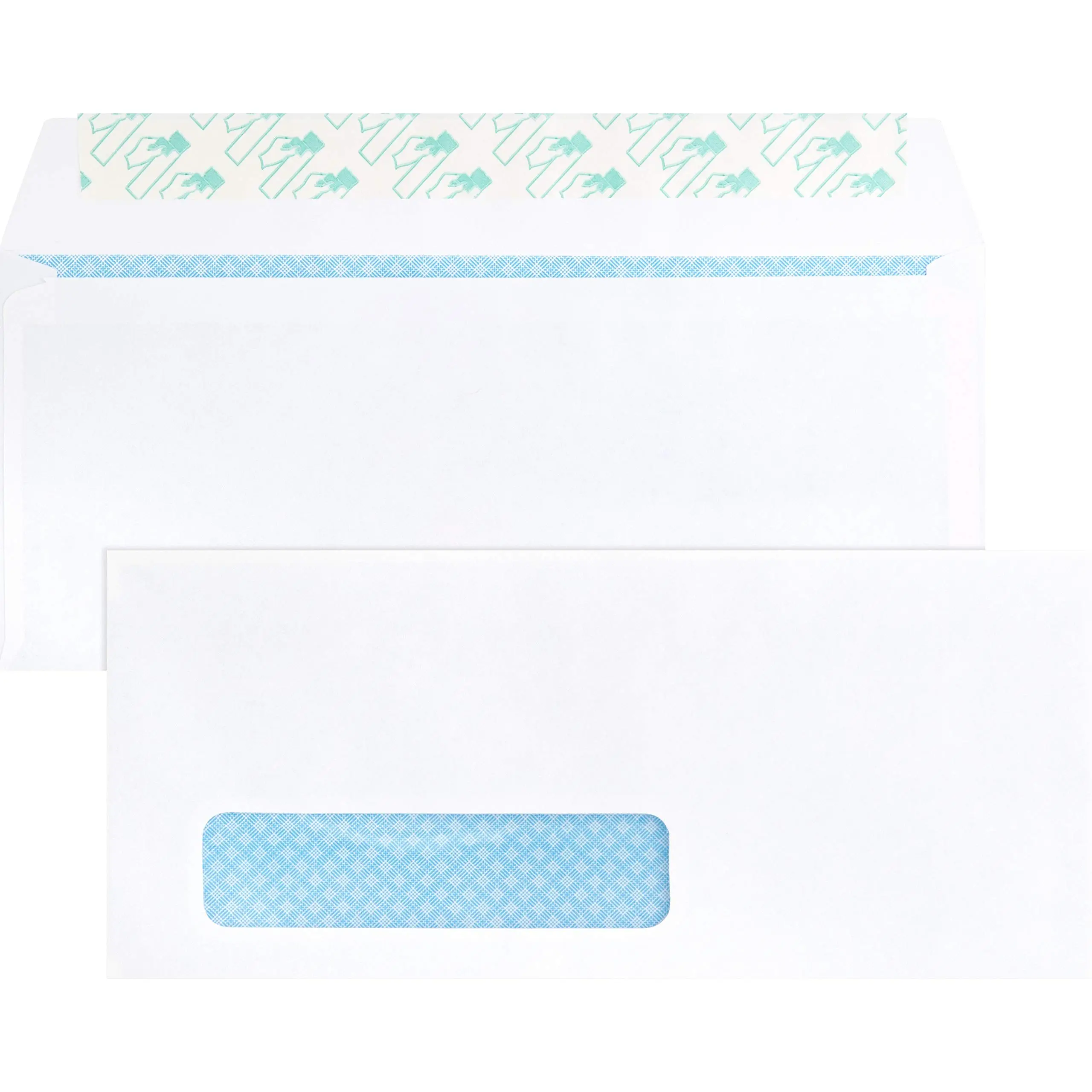 Business Source Security Tint Window Envelopes #10, Peel & Seal, 500/Box