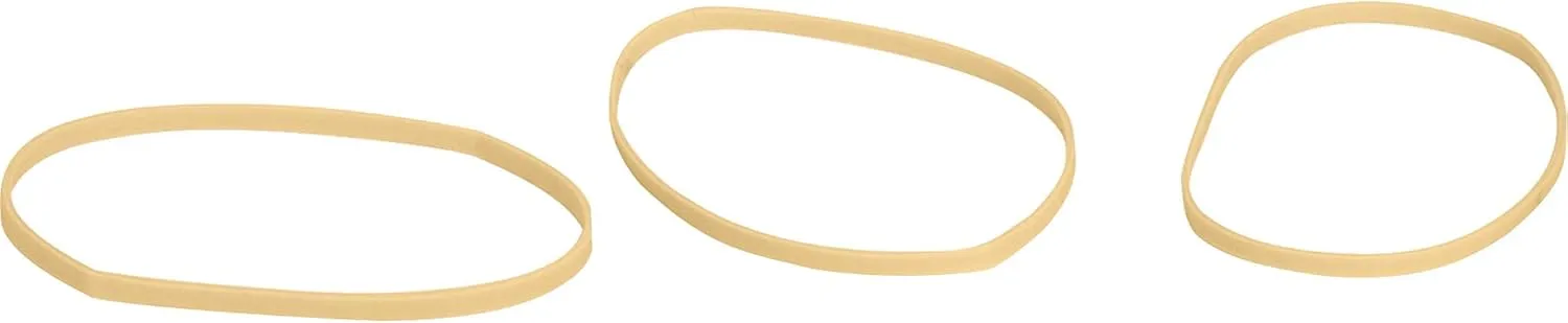 Business Source Quality Rubber Bands - Size: #33 - 3.5in Length x 0.1in Width - Sustainable - Rubber - Crepe - 600 / Pack
