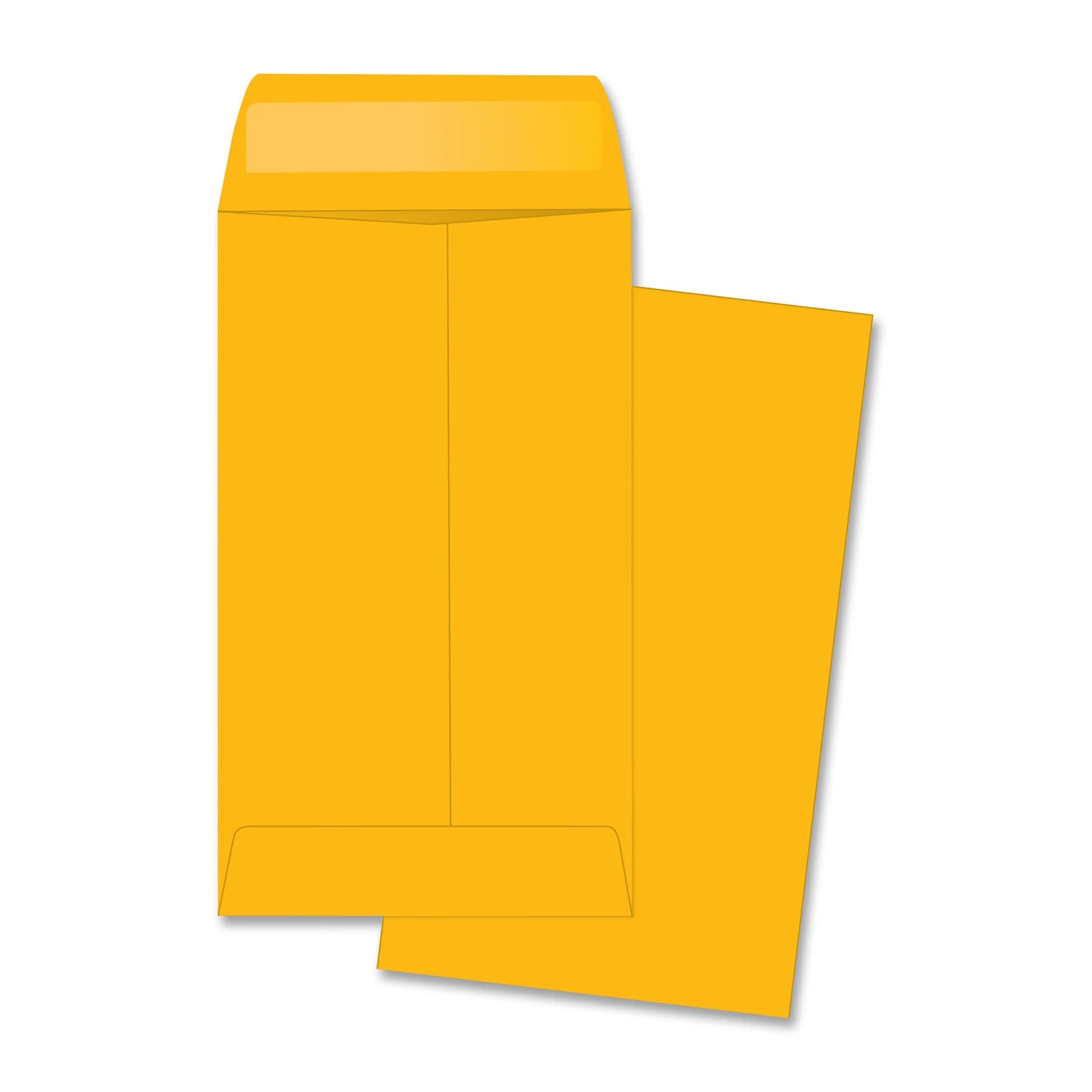 Business Source Coin Envelopes, No 5-1/2, 20 lb., 3-1/8 x 5-1/2, 500/Box, Kraft (04443)