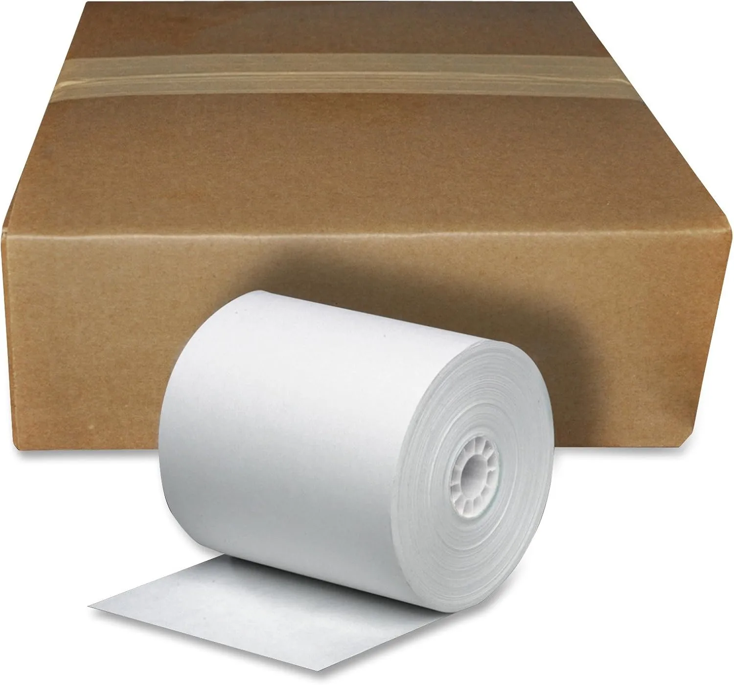 Business Source BSN31824 1-Ply Adding Machine Roll, 3 x 165 ft, White