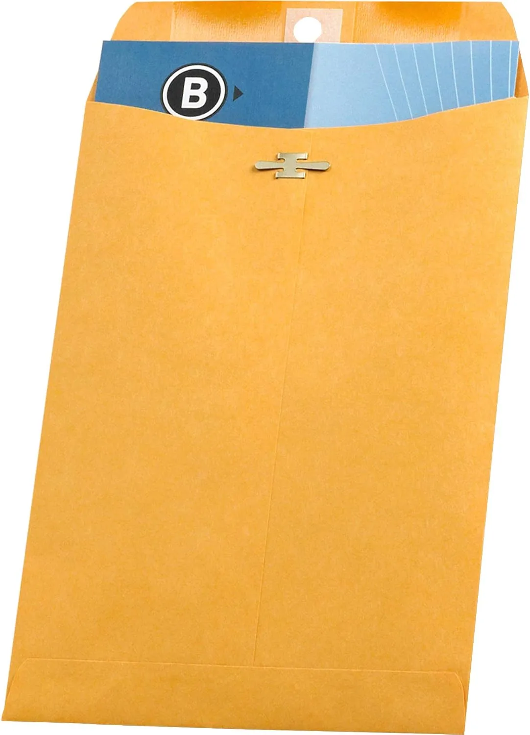 Business Source Heavy-Duty Clasp Envelopes - #63 6-1/2 x 9-1/2 - 100/Box