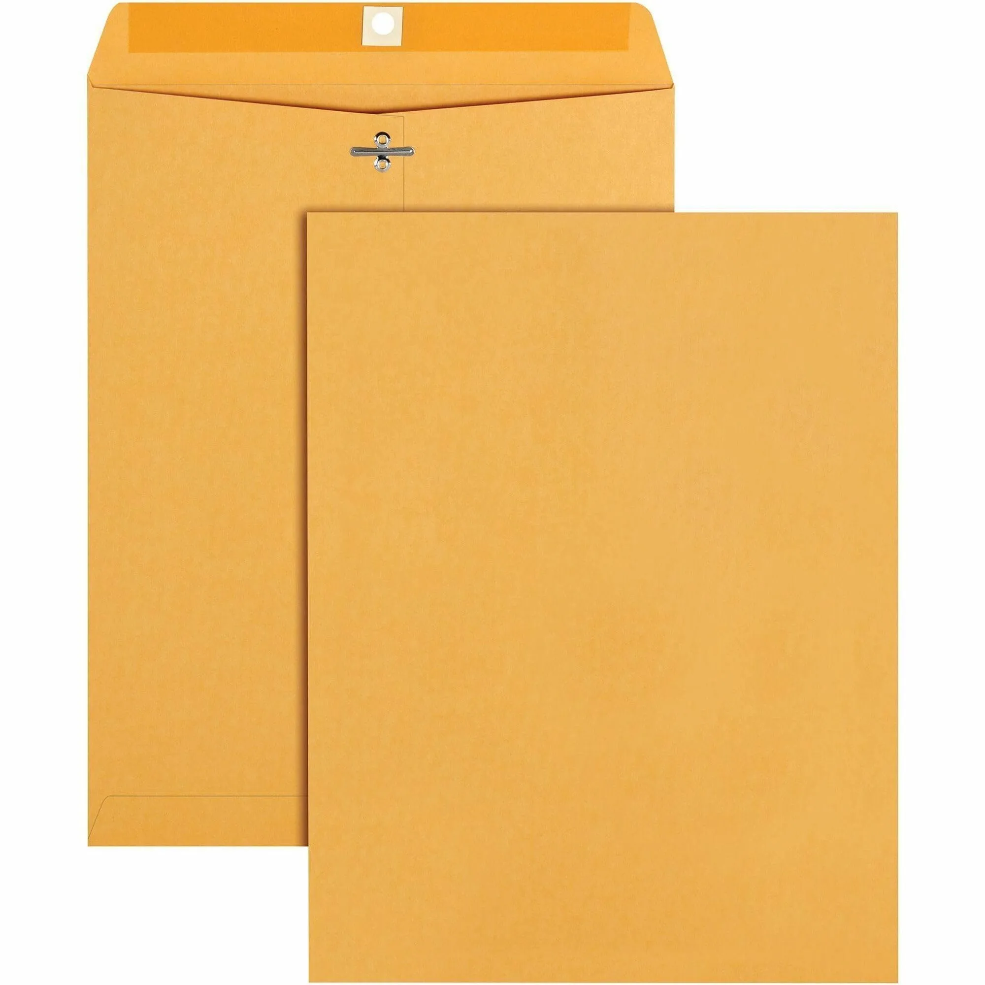 Business Source Heavy-duty Clasp Envelopes #93 9-1/2 x 12-1/2 28 lb 100/Box