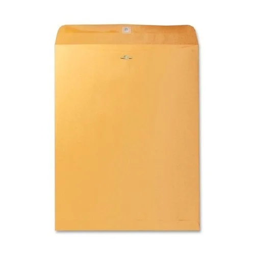 Business Source Heavy-duty Clasp Envelopes - #98, 10" x 15", 28 lb, 100/Box