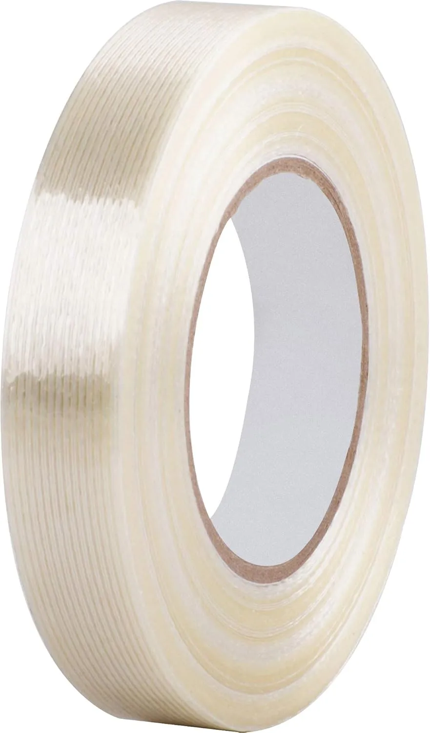 Business Source Heavy-Duty Filament Tape, 60 yd x 1 in, 3 in Core, White