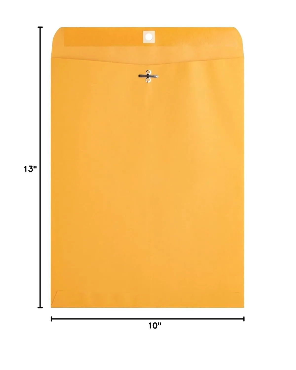 Business Source Heavy-duty Clasp Envelopes - #97 - 10in x 13in - Kraft - 100 / Box