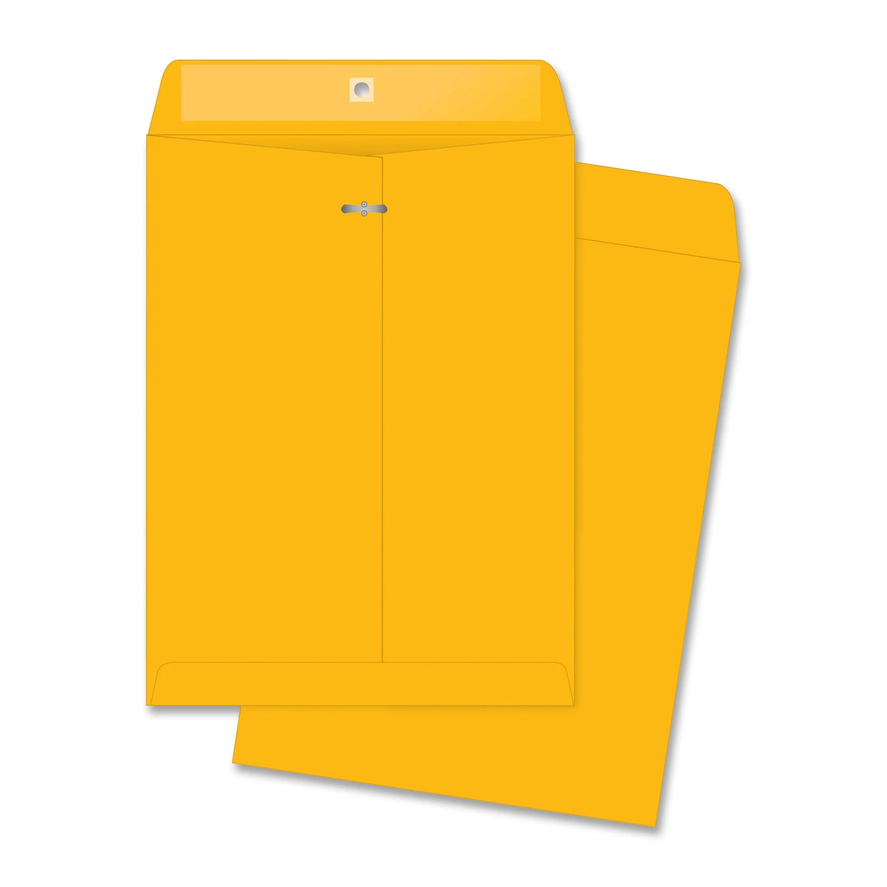 Business Source 32 lb Kraft Clasp Envelopes, Brown Kraft, 10"x13" (04426)