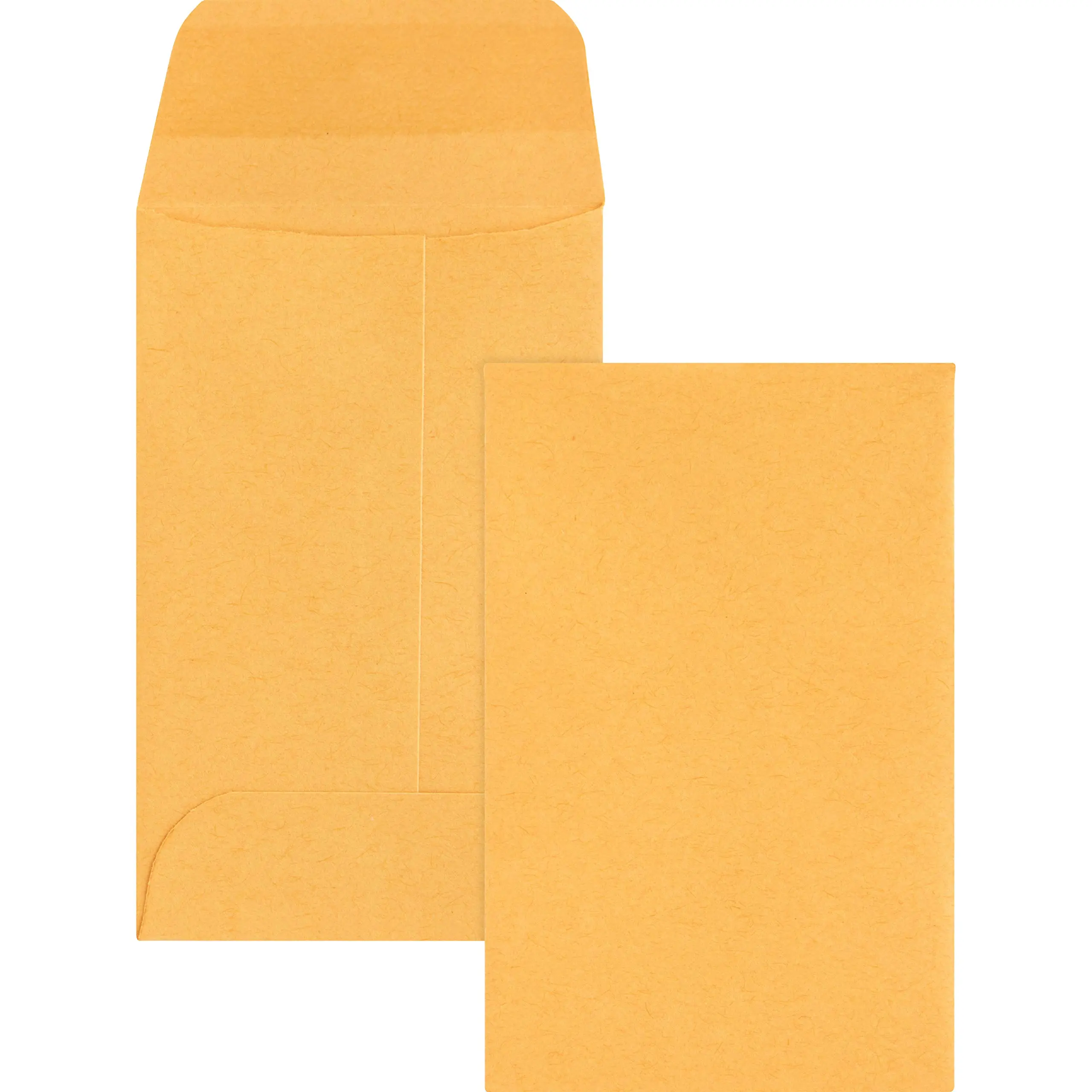 Business Source Small Coin Kraft Envelopes - #1 - 2-1/4 x 3-1/2 - 500/Box