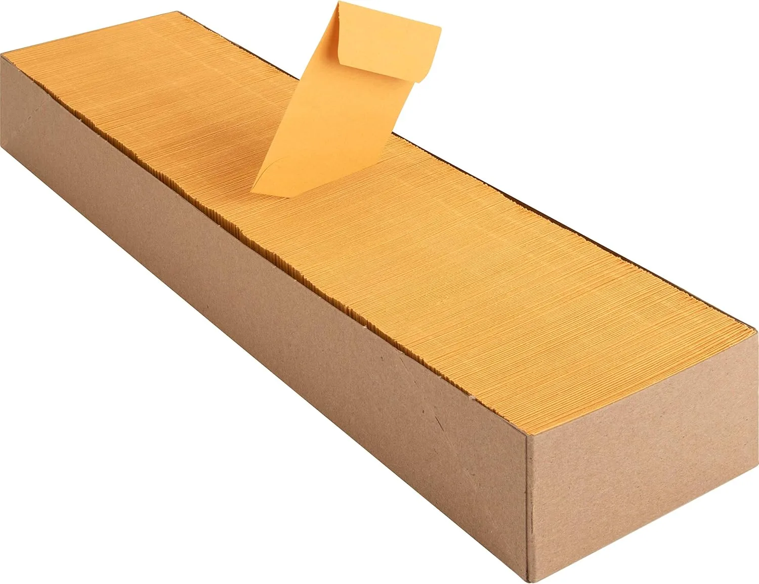 Business Source Small Coin Kraft Envelopes - #1 - 2-1/4 x 3-1/2 - 500/Box