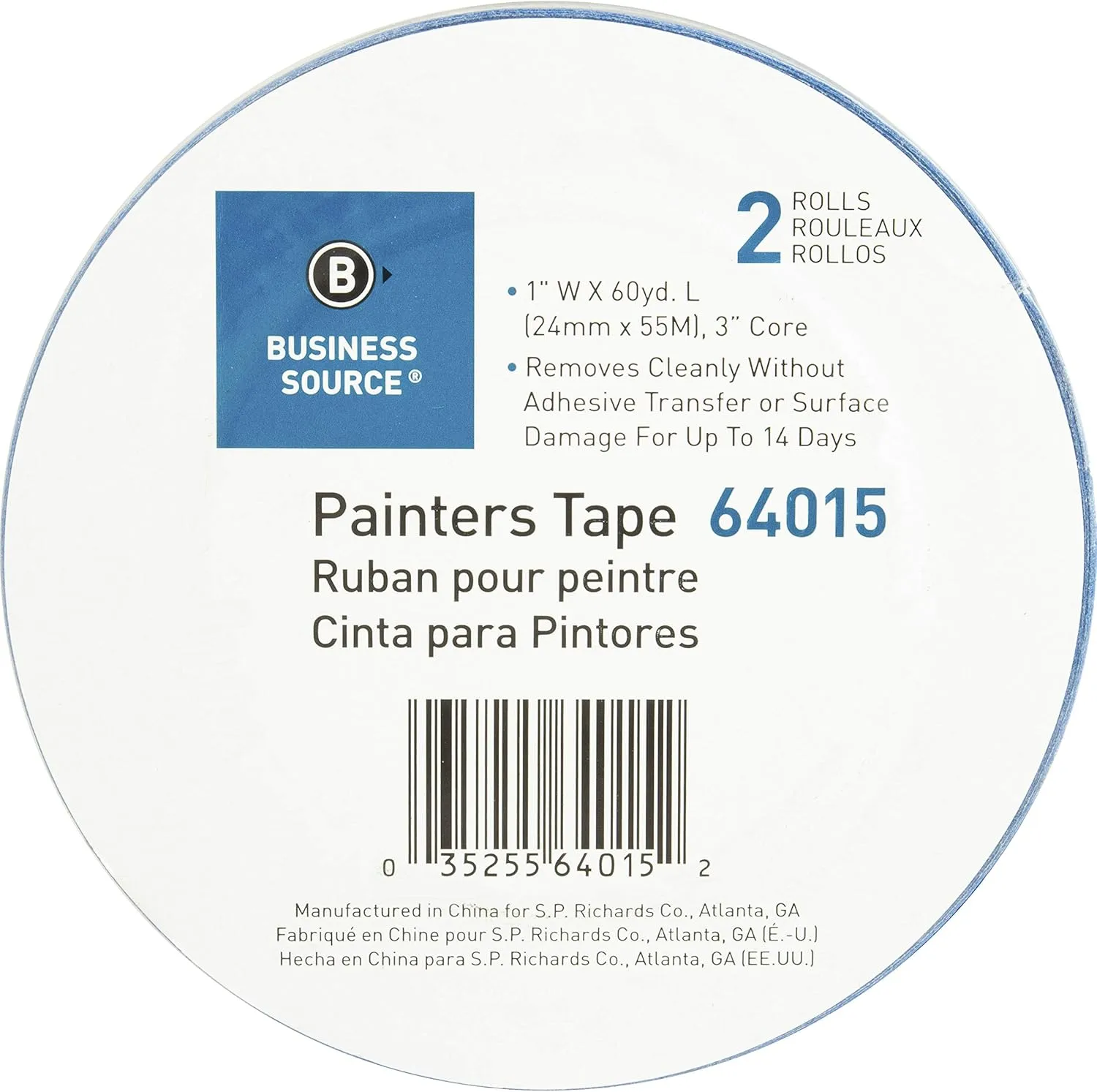 Business Source BSN64015 - Business Source Multisurface Painters Tape
