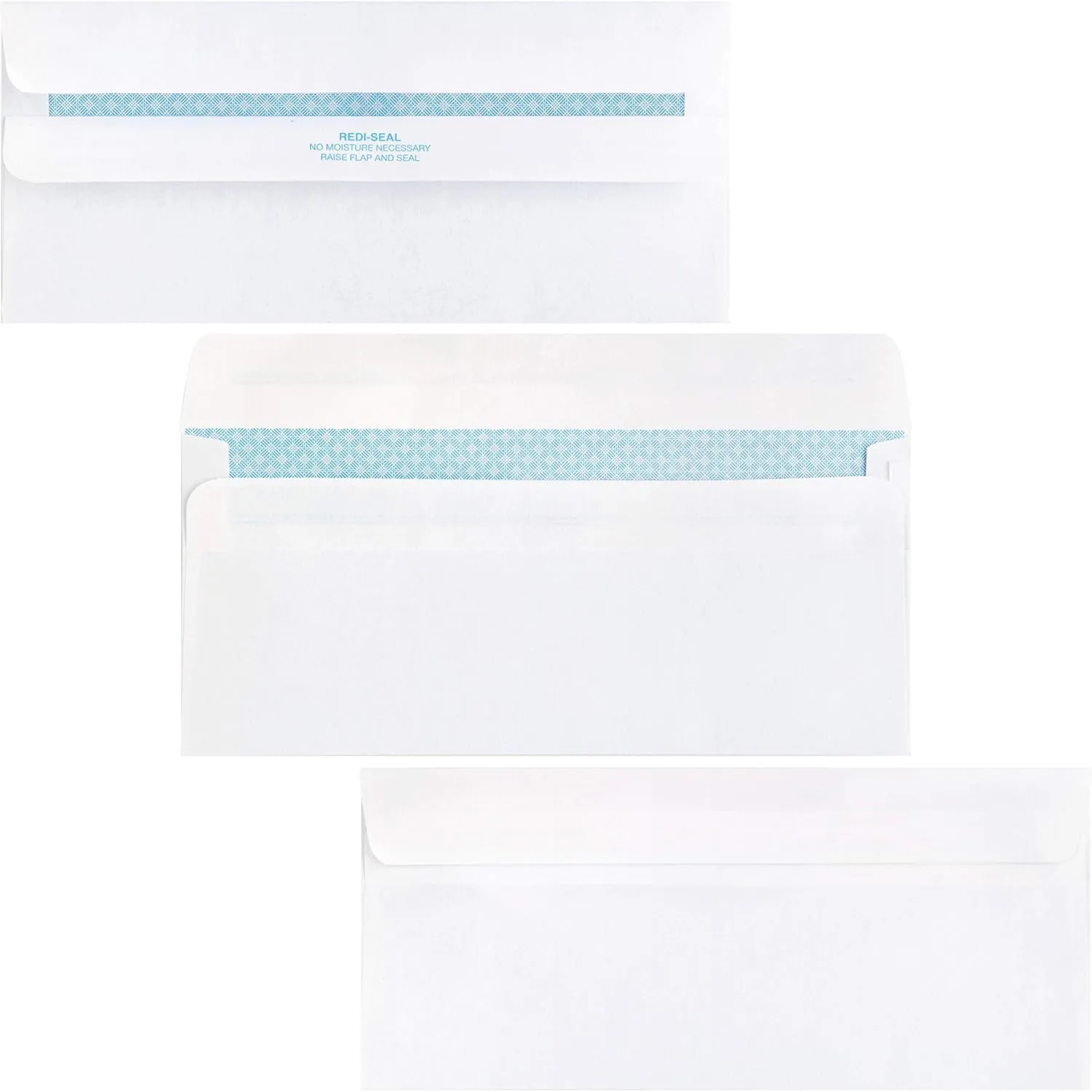 Business Source No.10 Window Invoice Envelopes, 9.5 x 4.5 in, 24 lb, Self-Seal, 500/Box (42207)