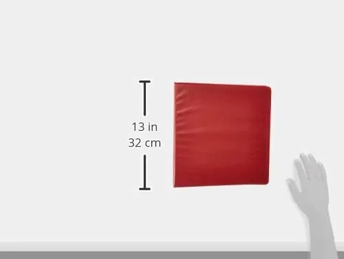 Business Source Red D-Ring Binder - 2in Capacity, Letter Size, 4 Pockets, Polypropylene