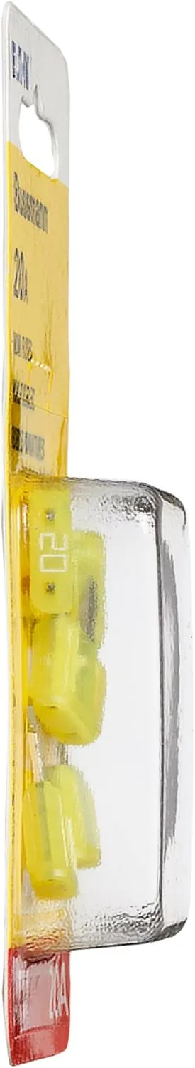 Bussmann - BP/ATM-20-RP 0408.1332 BP/ATM-20 20 Amp Fast Acting Mini-Fuse,Yellow