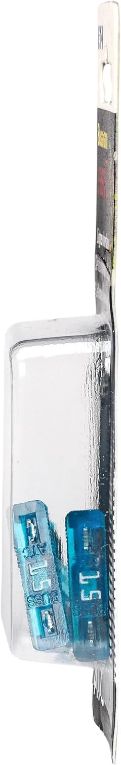 Bussmann BP/ATC-15ID easyID Illuminating Blade Fuse, (Pack of 2)