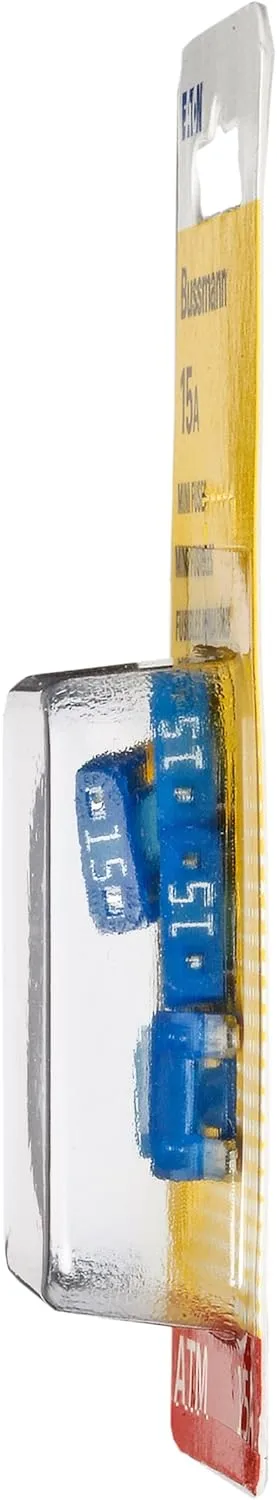 Bussmann BP/ATM-15 15 Amp Fast Acting Mini-Fuse, Blue