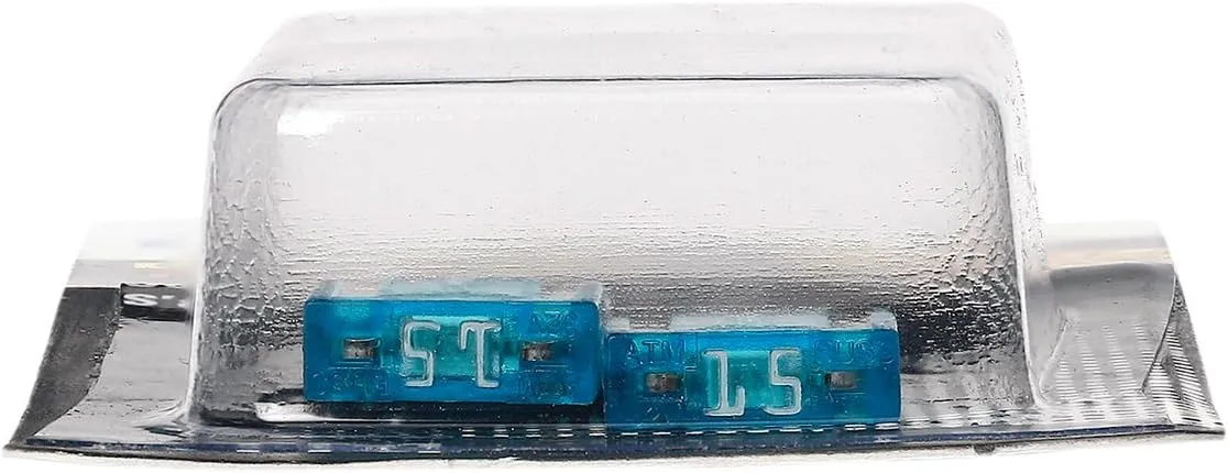 Bussmann BP/ATM-15ID easyID Illuminating Blade Fuse, (Pack of 2)