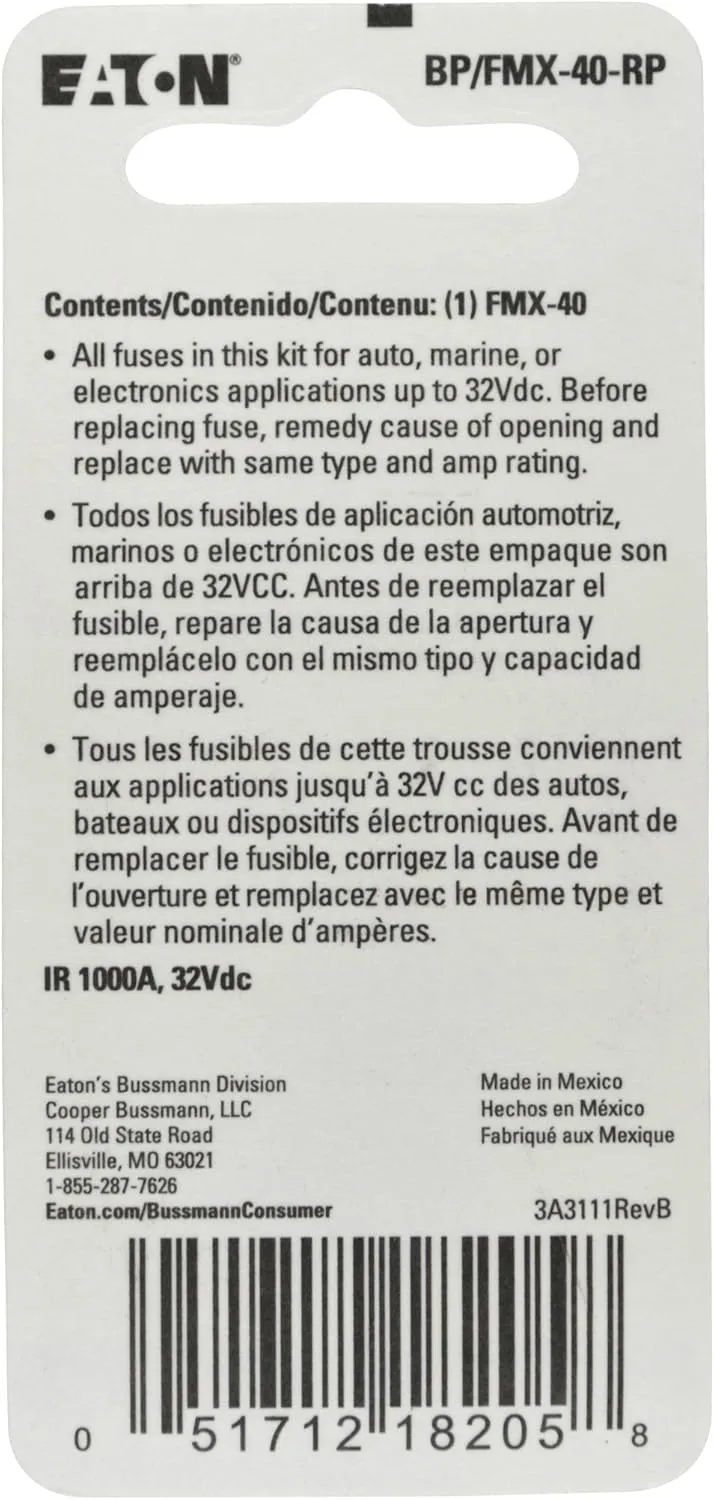 Bussmann BP/FMX Female Maxi Fuse (12V Automotive)
