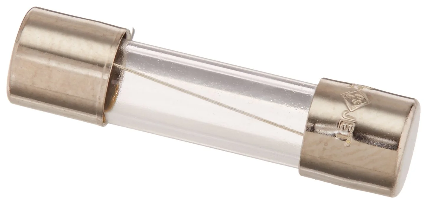 Bussmann BP/GMA-6A 6 Amp Glass Fast Acting Cartridge Fuse, 125V, 2-Pack