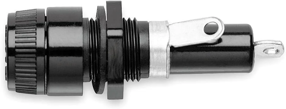 Bussmann (BP/HKP-HH-RP) 30 Amp Carded Panel Mount Fuse Holder for 5/16" Panels