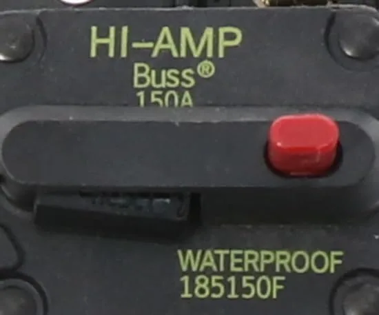 Bussmann Series CB185 150A Type III Circuit Breaker - 1 Piece