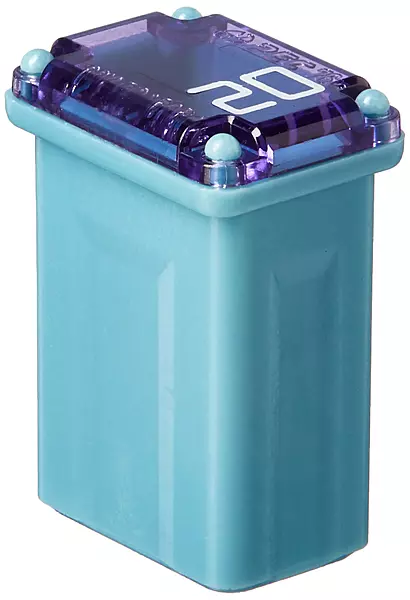 Bussmann FMM-20 MAXI Fuse ('Slow Blow' Micro Female - 20 A (Blue)), 1 Pack Pack of 1