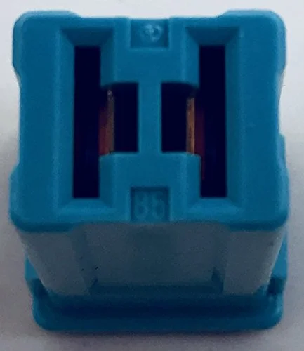 Bussmann FMX-20 MAXI Fuse ('Slow Blow' Female - 20 A (Light Blue)), 1 Pack 1 Count (Pack of 1)