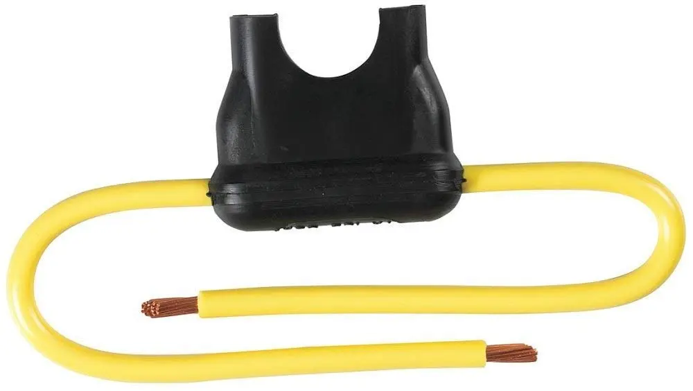 Bussmann HHD In-Line ATC Fuse Holder - 32V/30A - #12 Wire Leads, 1 Pack