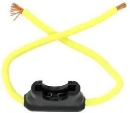 Bussmann HHD In-Line ATC Fuse Holder - 32V/30A - #12 Wire Leads, 1 Pack
