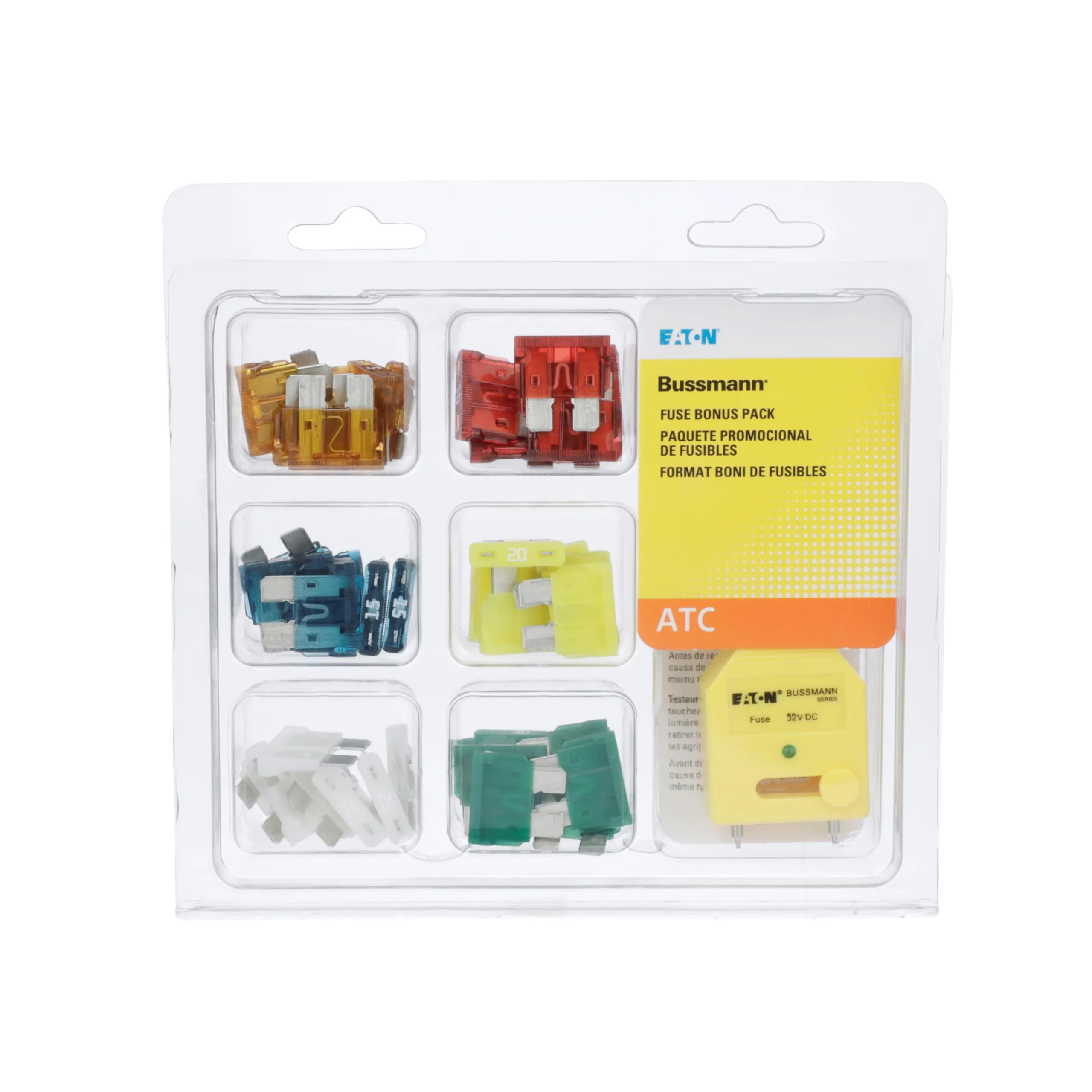 Eaton Bussmann Series ATC Blade Fuse Kit - 42 Pieces