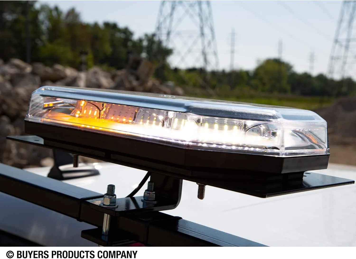 BUYERS PRODUCTS COMPANY 15 Inch LED Mini Light Bar - 56 LEDs, 10 Flash Patterns