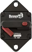 Buyers Products 150 Amp Push-to-Trip Circuit Breaker