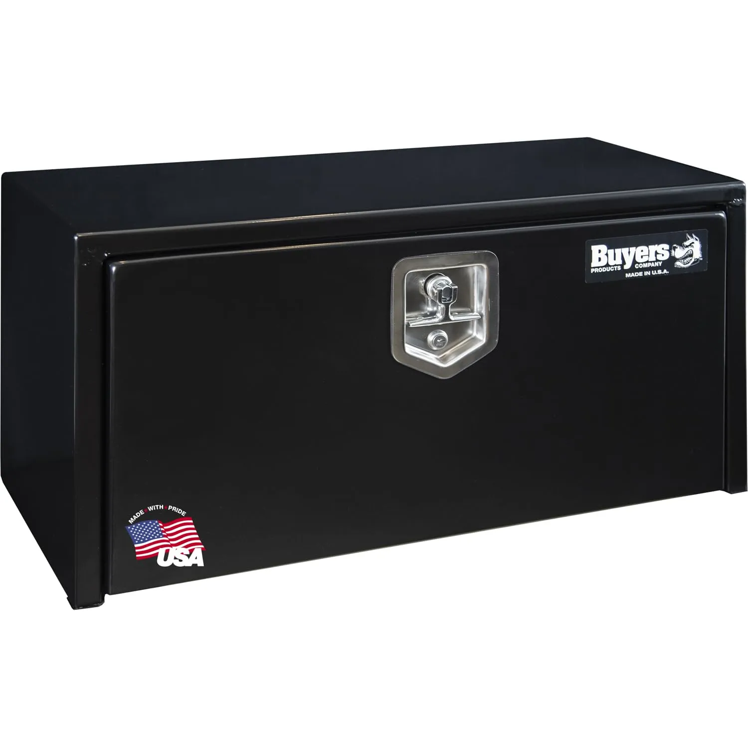 Buyers Products Black Steel Underbody Truck Tool Box