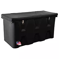 Buyers Products 1712240 Black Poly All-Purpose Storage Chest, 6.3 cu. ft, 44.38" L x 19" W x 17.5" H