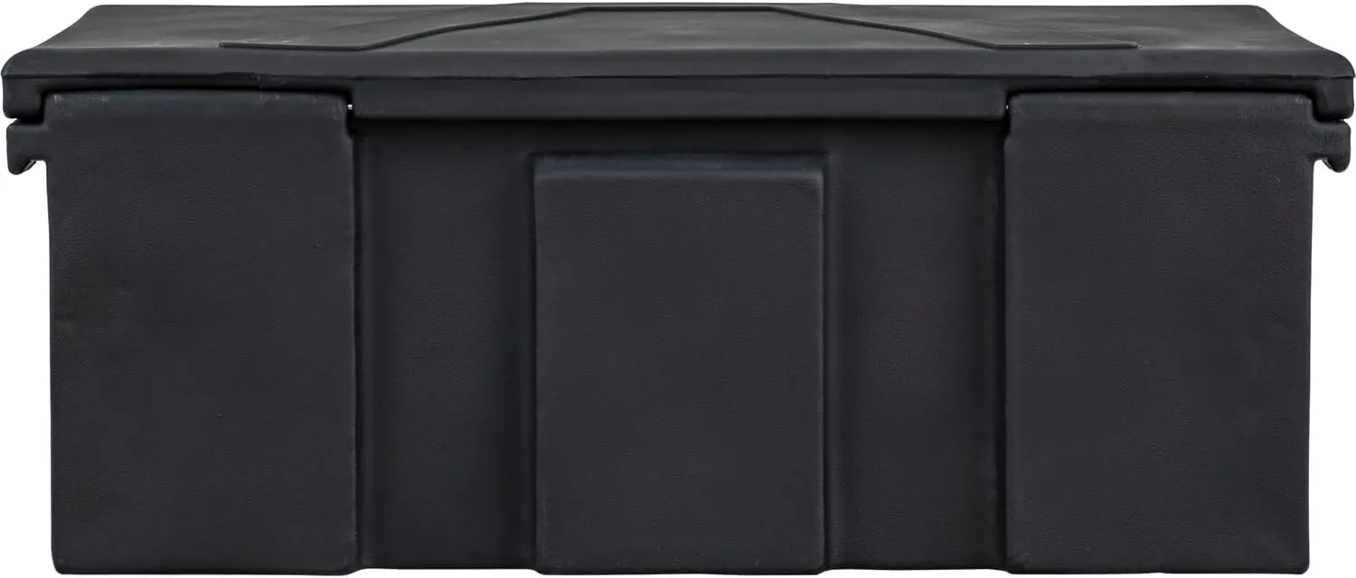 Buyers Products 1712240 Black Poly All-Purpose Storage Chest, 6.3 cu. ft, 44.38" L x 19" W x 17.5" H