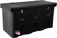 Buyers Products 1712240 Black Poly All-Purpose Storage Chest, 6.3 cu. ft, 44.38" L x 19" W x 17.5" H