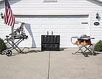 Buyers Products 1712240 Black Poly All-Purpose Storage Chest, 6.3 cu. ft, 44.38" L x 19" W x 17.5" H