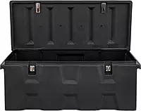 Buyers Products 1712240 Black Poly All-Purpose Storage Chest, 6.3 cu. ft, 44.38" L x 19" W x 17.5" H