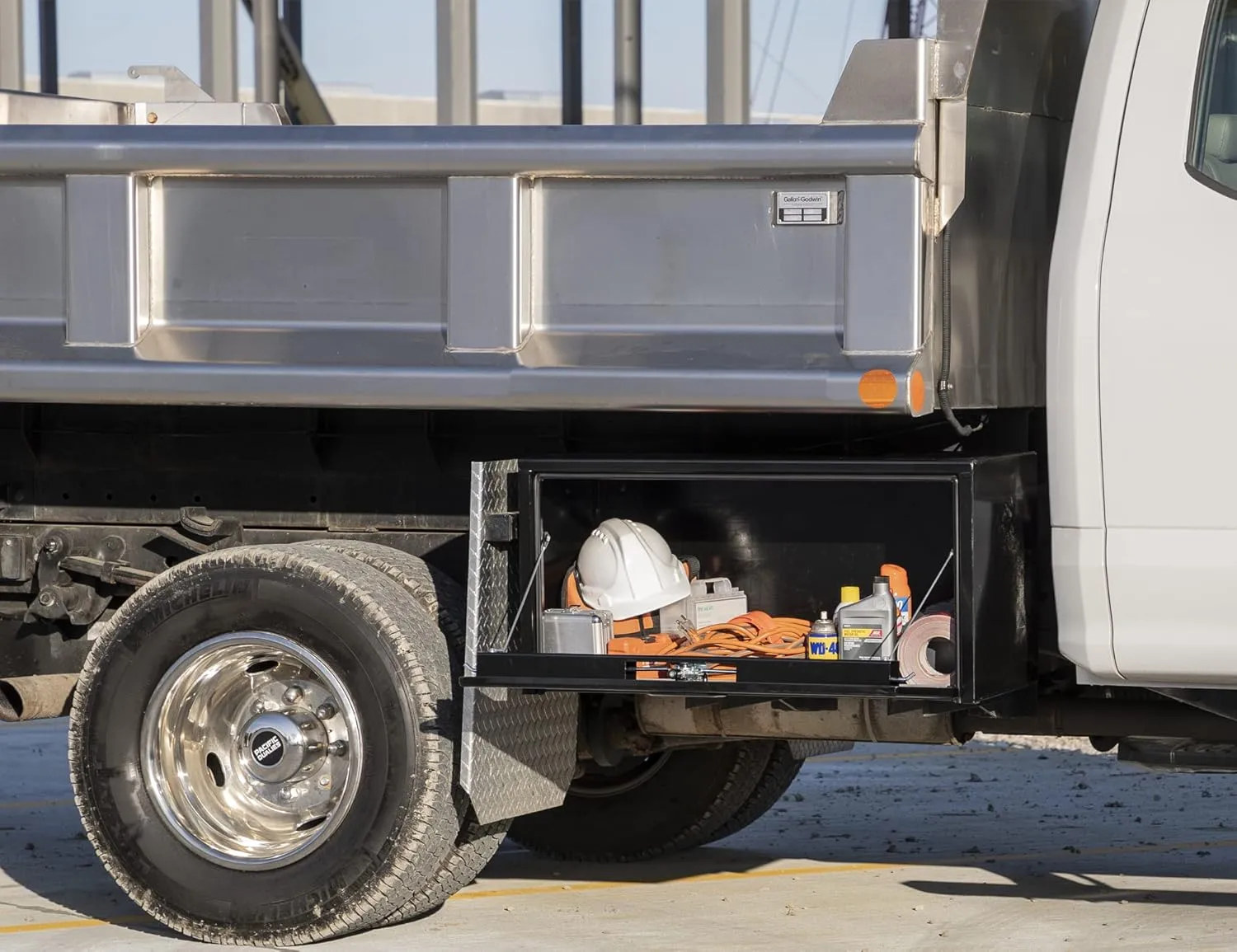 Buyers 1732303 18x18x30 Inch Black Steel Underbody Truck Box