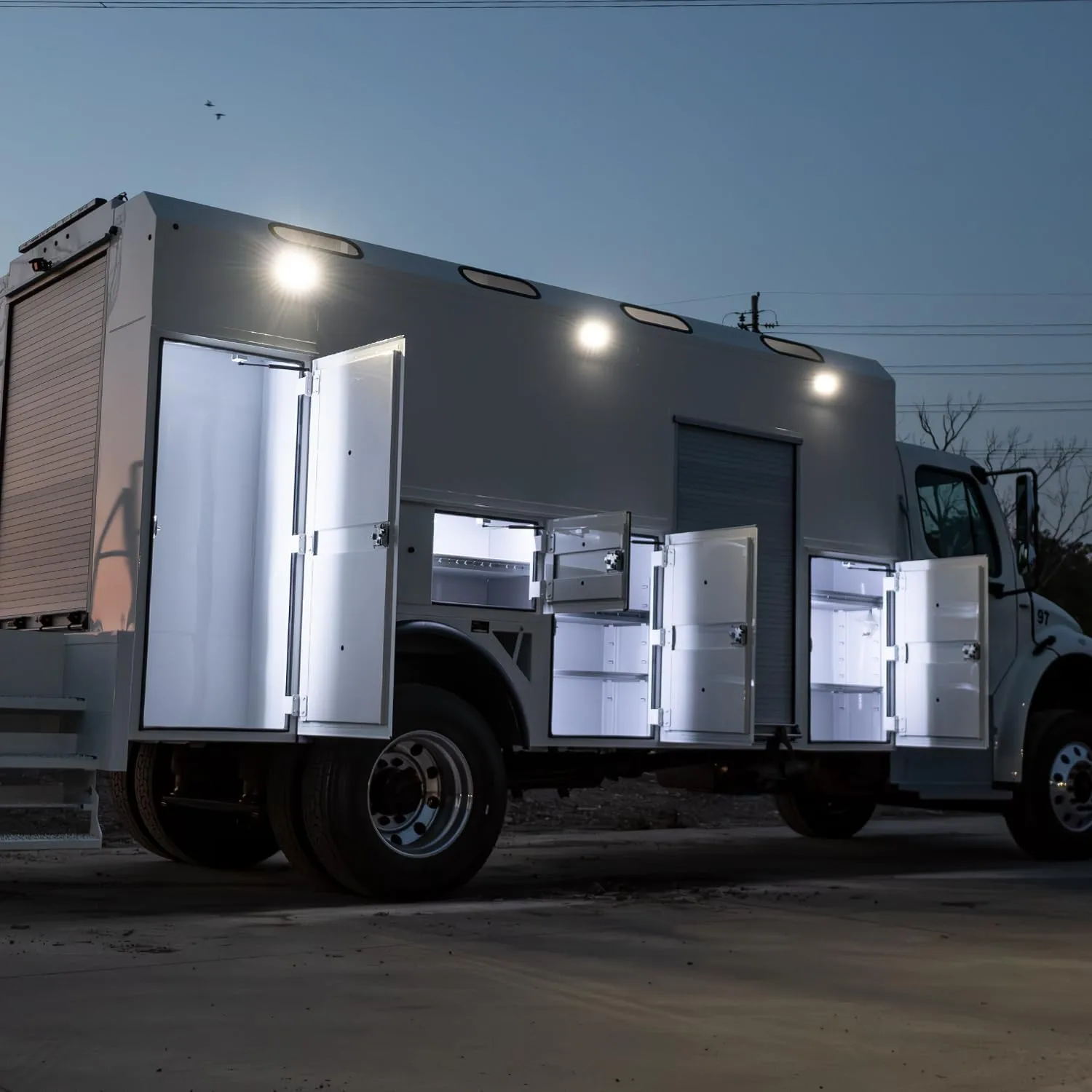 Buyers Products LED Strip Light w/ 3M Adhesive Back, Clear Cool, Cut-to-Fit