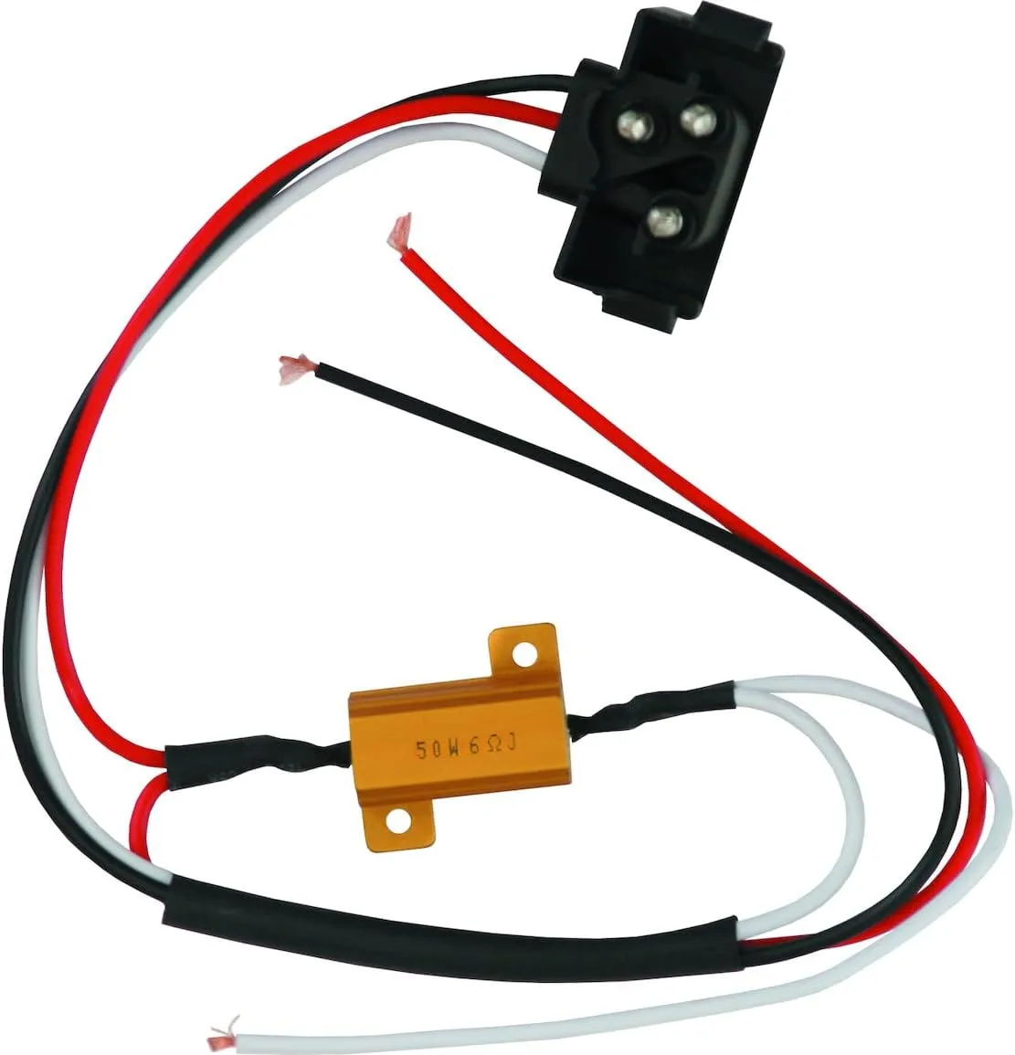 Buyers Products 5621012 LED Turn Signal Equalizer DOT Light Plugs PL-3 with Male and Female Plugs, Blunt Cut Leads